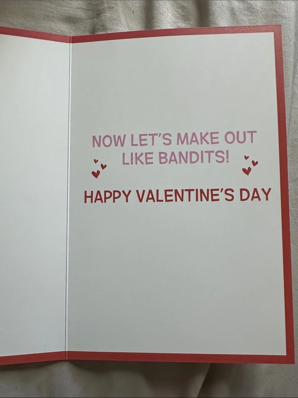 Red Valentine Greeting Card - 
